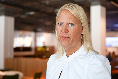 Anna Nyqvist, Valmyndighetens kanslichef, allvarlig min.