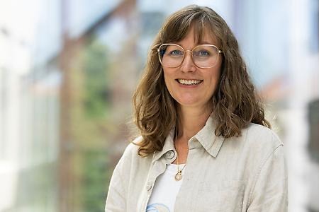 Anette Bergholm, chef för valenhet 1 på Valmyndigheten, leende.