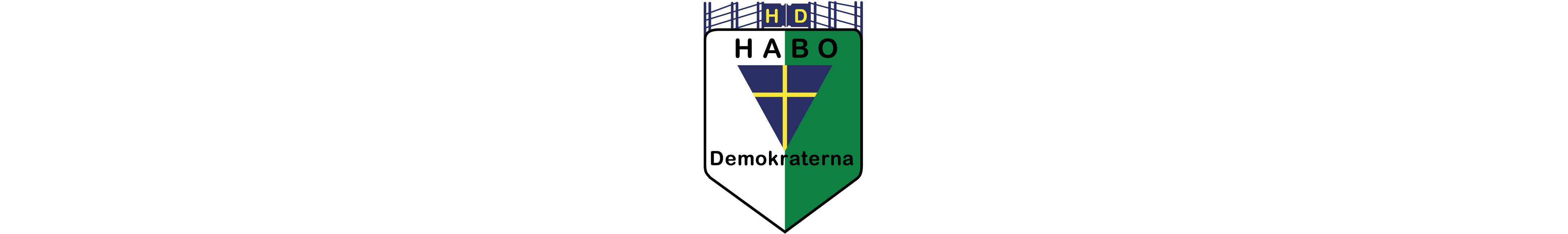 Symbol partibeteckning för Habodemokraterna.